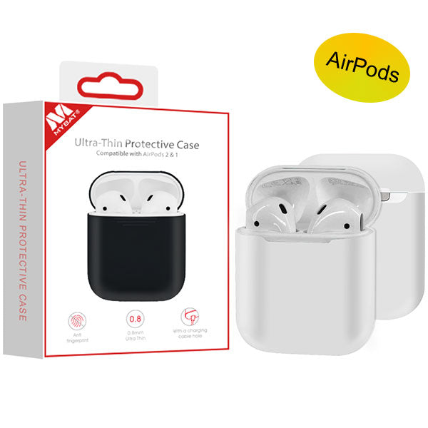 MyBat Ultra Thin Protective Case for Apple AirPods with Wireless Charging Case - White
