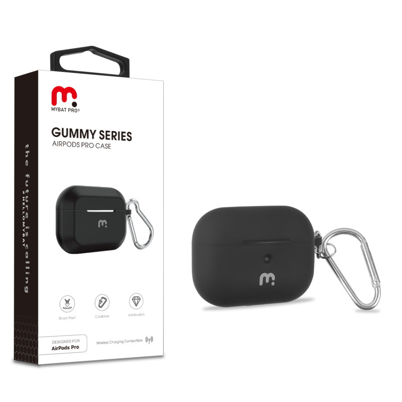 MyBat Pro Protective Case for Apple AirPods Pro with Wireless Charging Case / AirPods with Wireless Charging Case - Black
