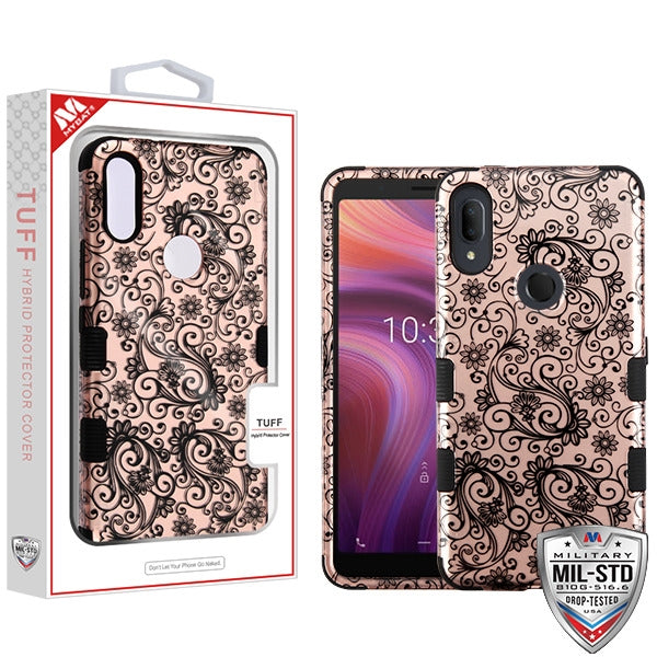 MyBat TUFF Series Case for Alcatel 5032w (3v 2019) - Leaf Clover