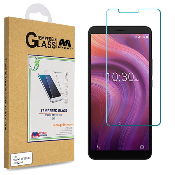 MyBat Tempered Glass Screen Protector (2.5D) for Alcatel 5032w (3v 2019) - Clear