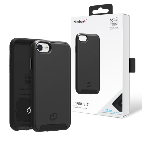 Nimbus9 Cirrus 2 Case for Apple iPhone SE (2020) / 6 / 7 / 8 - Black
