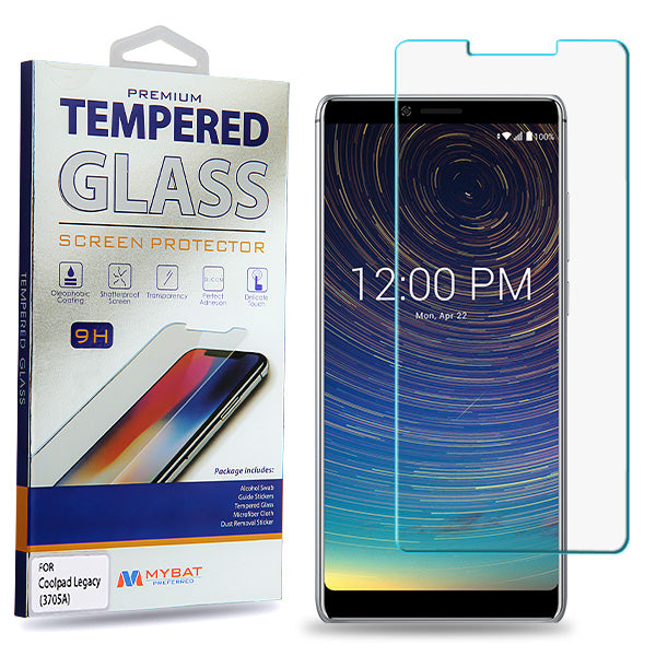 MyBat Tempered Glass Screen Protector (2.5D) for Coolpad 3705A (Legacy) - Clear