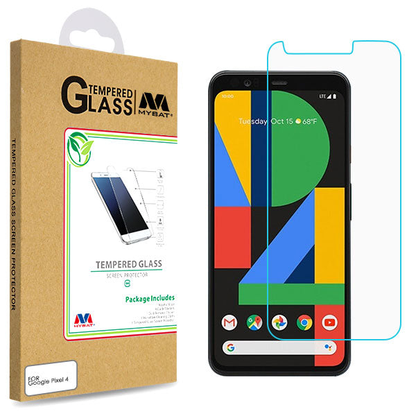 MyBat Tempered Glass Screen Protector (2.5D) for Google Pixel 4 - Clear