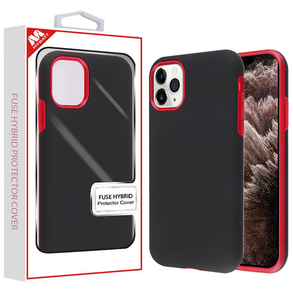 MyBat Fuse Series Case for Apple iPhone 11 Pro Max - Black / Red