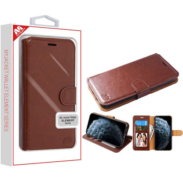 MyBat MyJacket Wallet Element Series for Apple iPhone 11 Pro - Brown