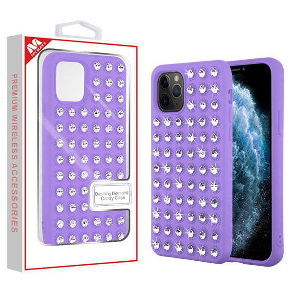 MyBat Dazzling Diamond Candy Case for Apple iPhone 11 Pro - Purple