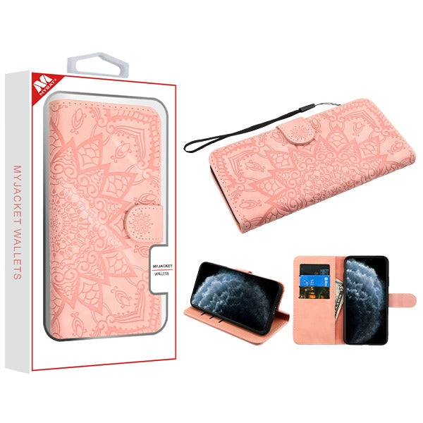 MyBat 3D Mandala MyJacket Wallet for Apple iPhone 11 Pro - Pink