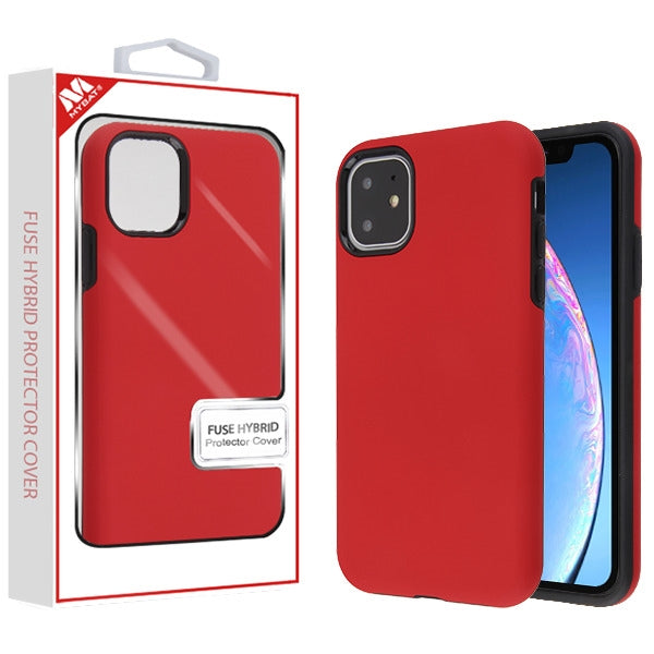 MyBat Fuse Series Case for Apple iPhone 11 - Red