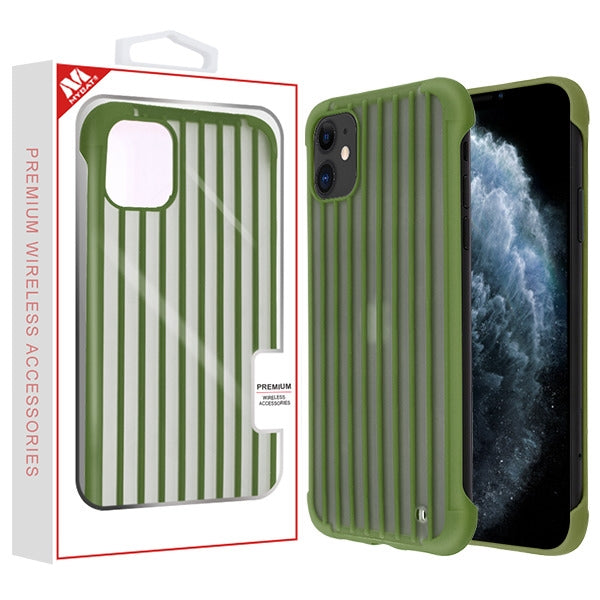 MyBat Suitcase Frost Protective Case for Apple iPhone 11 - Green