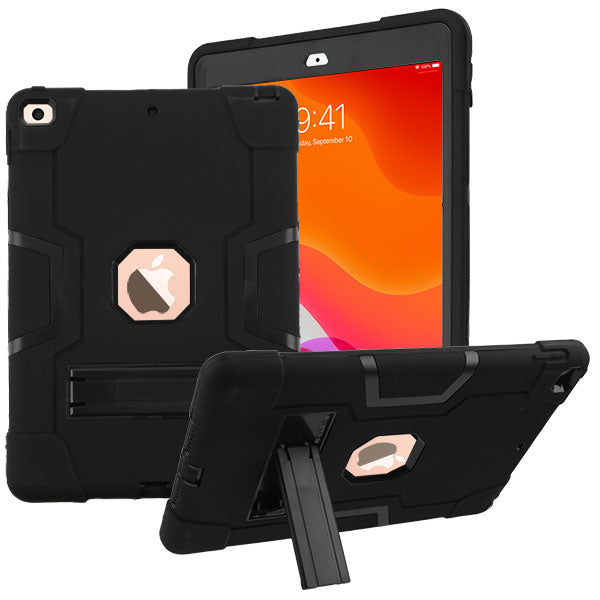 MyBat Symbiosis Stand Protector Cover for Apple iPad 10.2 (2019) (A2197, A2200, A2198) / iPad 10.2 (2020) - Black / Black