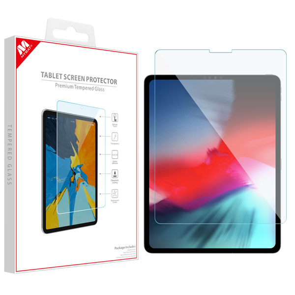 MyBat Tempered Glass Screen Protector for Apple iPad Pro 12.9 (2018) (A1876,A1895,A1983,A2014)/iPad Pro 12.9 (2020) / iPad Pro 12.9 (2021) - Clear