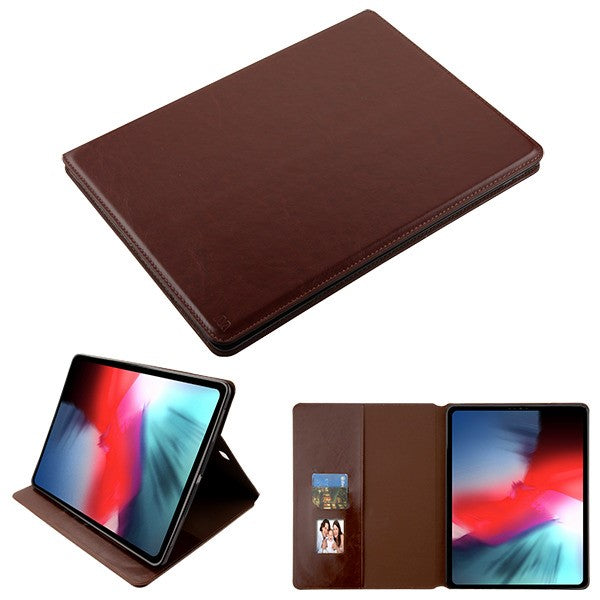 MyBat MyJacket Wallet Element Series for Apple iPad Pro 12.9 (2018) (A1876,A1895,A1983,A2014) - Brown