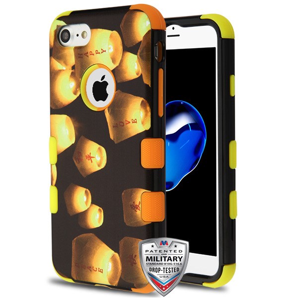 MyBat TUFF Series Case for Apple iPhone 8/7 - Lanterns / Yellow and Orange