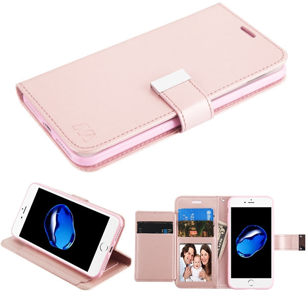 MyBat MyJacket Wallet Xtra Series for Apple iPhone 8/7 / SE (2020) - Rose Gold