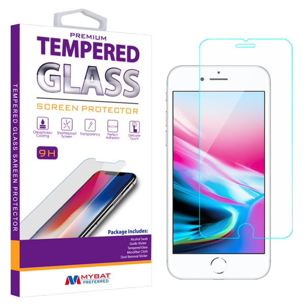 MyBat Tempered Glass Screen Protector (2.5D) for Apple iPhone 8/7 / 6s/6 - Clear