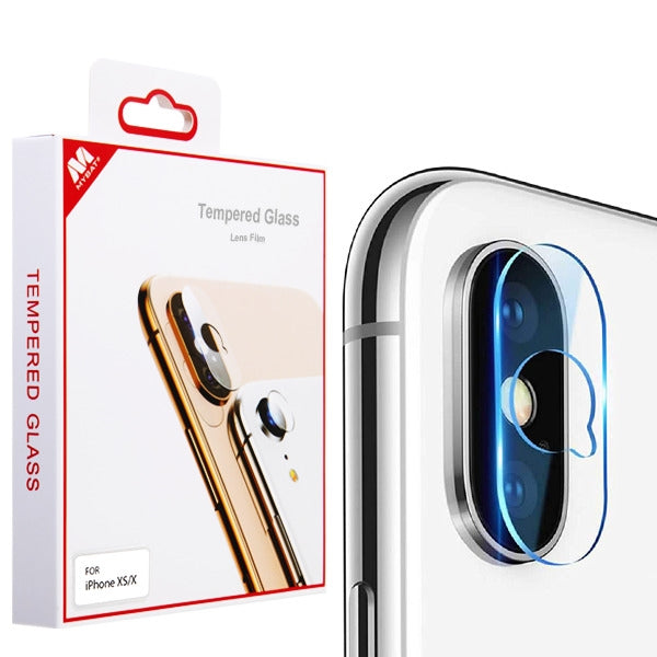 MyBat Tempered Glass Lens Protector (2.5D) for Apple iPhone XS/X - Clear