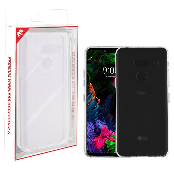 MyBat Candy Skin Cover for LG G8 ThinQ - Glossy Transparent Clear