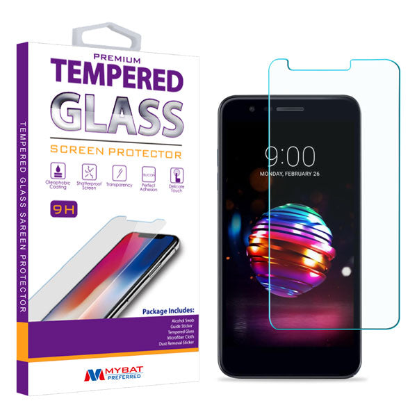 MyBat Tempered Glass Screen Protector (2.5D) for LG K30/Harmony 2 / Phoenix Plus - Clear