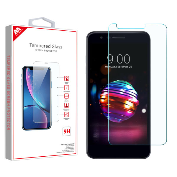 MyBat Tempered Glass Screen Protector (2.5D) for LG K10 (2018)/K30 / Harmony 2 - Clear