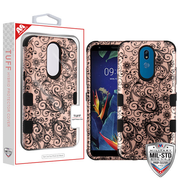 MyBat TUFF Series Case for LG K40 / Harmony 3 - Leaf Clover