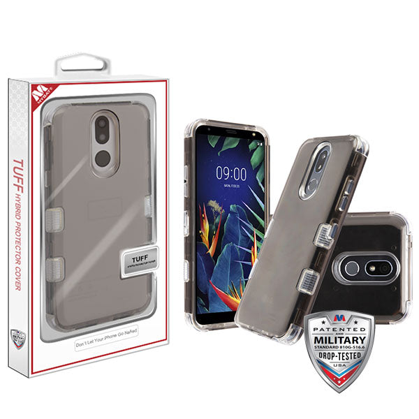 MyBat TUFF Lucid Series Case for LG K40 / Harmony 3 - Transparent Smoke / Transparent Clear