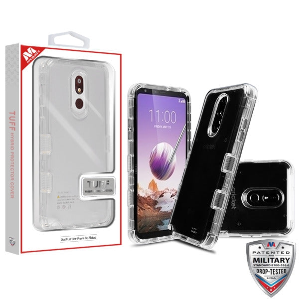 MyBat TUFF Lucid Series Case for LG Stylo 5 - Transparent Clear / Transparent Clear