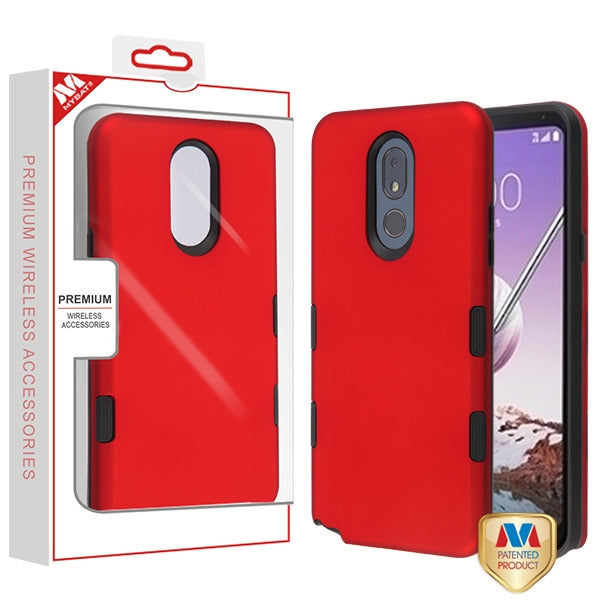 MyBat TUFF Subs Series Case for LG Stylo 5 - Red