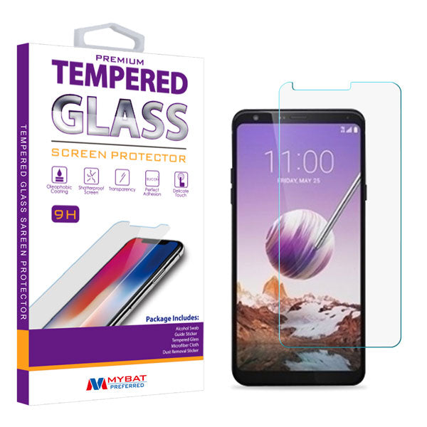 MyBat Tempered Glass Screen Protector (2.5D) for LG Stylo 5 - Clear
