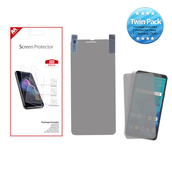 MyBat Screen Protector Twin Pack for LG Stylo 4 / Stylo 4 Plus - Clear