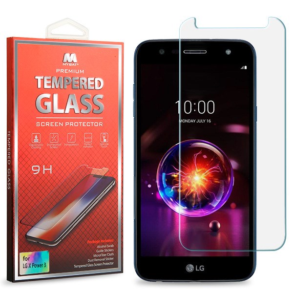 MyBat Tempered Glass Screen Protector (2.5D) for LG X Power 3 - Clear