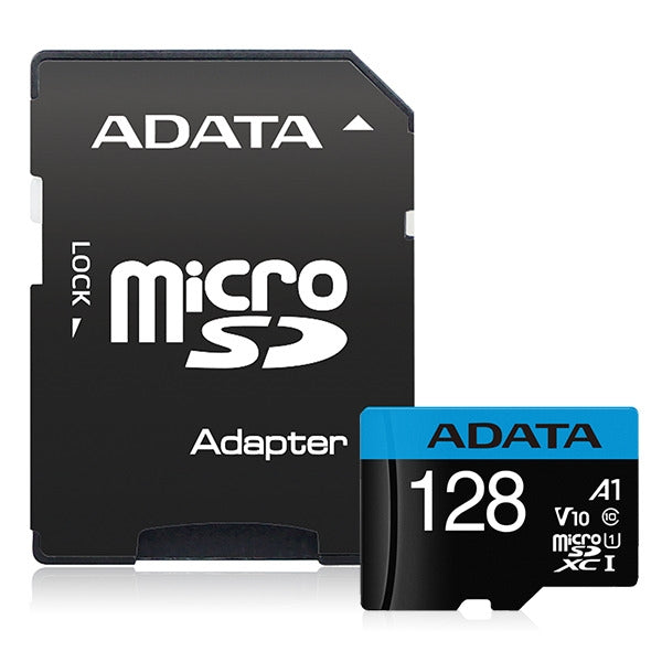 ADATA Micro SD Card 128G - Black