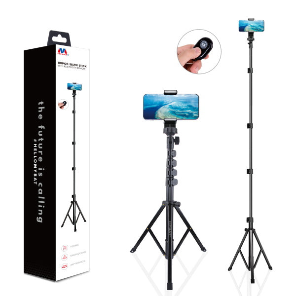 MyBat Selfie Stick & Tripod - Black