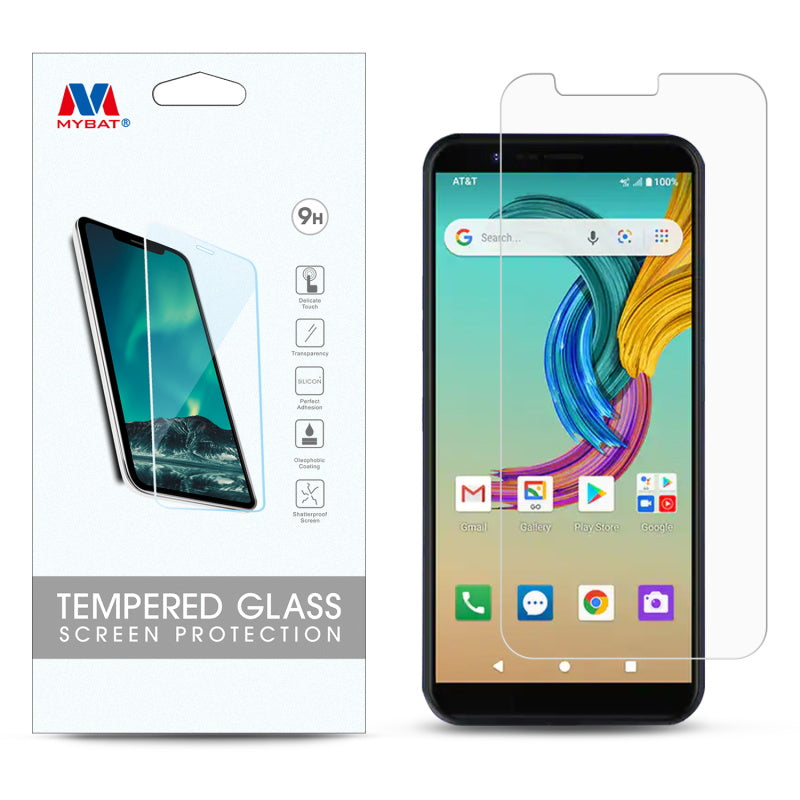 MyBat Tempered Glass Screen Protector (2.5D) for At&amp;t Fusion Z/ Motivate - Clear