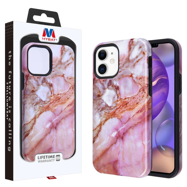 MyBat Fuse Series Case for Apple iPhone 12 mini (5.4) - Pink Marble