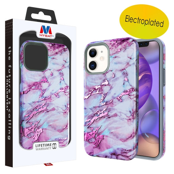 MyBat Fuse Series Case for Apple iPhone 12 mini (5.4) - Purple Marble