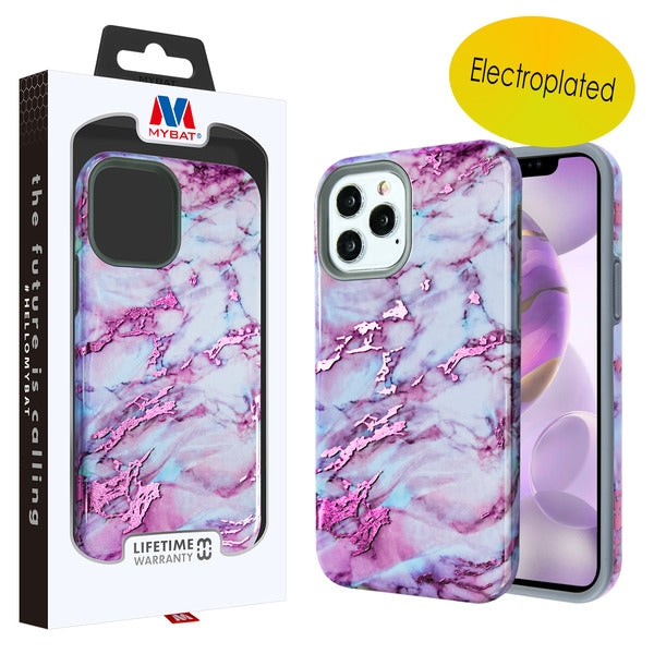 MyBat Fuse Series Case for Apple iPhone 12 Pro Max (6.7) - Purple Marble