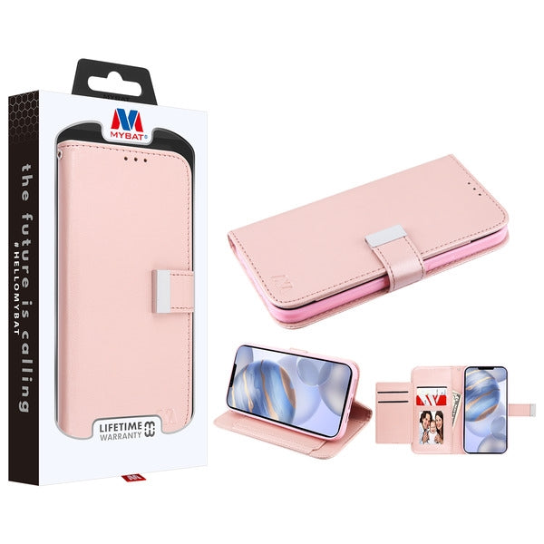 MyBat MyJacket Wallet Xtra Series for Apple iPhone 12 (6.1) / 12 Pro (6.1) - Rose Gold