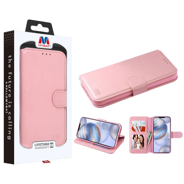 MyBat MyJacket Wallet Element Series for Apple iPhone 12 (6.1) / 12 Pro (6.1) - Pink