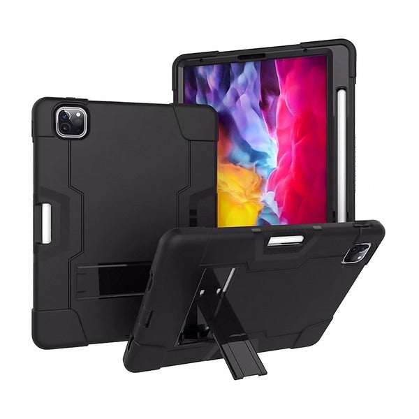 MyBat Symbiosis Stand Protector Cover for Apple iPad Pro 11 (2020)/iPad Pro 11 (2021) / iPad Pro 11 (2018) (A1934,A1979,A1980,A2013) - Black / Black