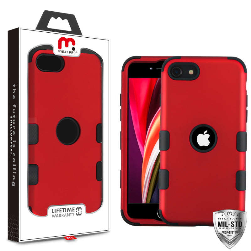 MyBat PRO TUFF Series Case for Apple iPhone SE (2020) - Red