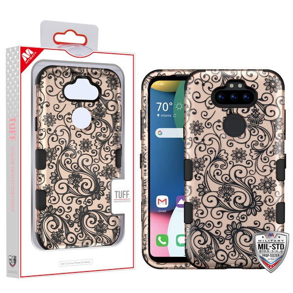 MyBat TUFF Series Case for LG K31 (Aristo 5)/Fortune 3/Tribute Monarch / Phoenix 5 - Leaf Clover