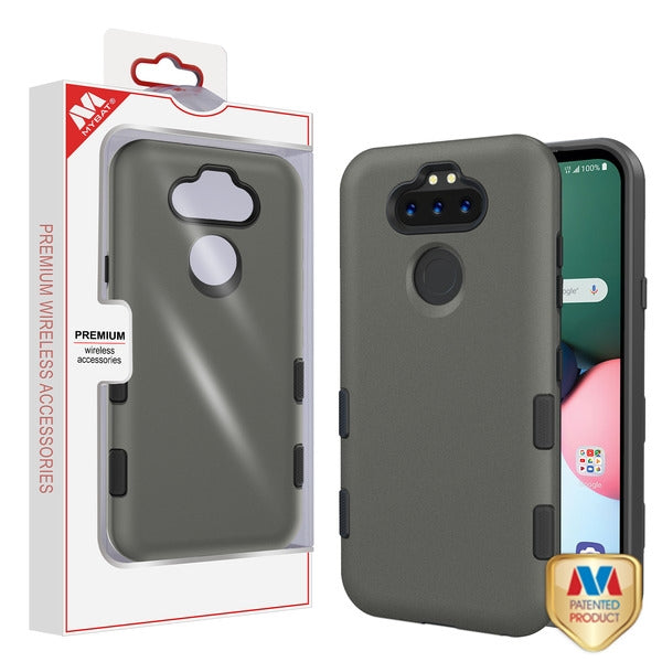 MyBat TUFF Subs Series Case for LG K31 (Aristo 5)/Fortune 3/Tribute Monarch / Phoenix 5 - Gunmetal