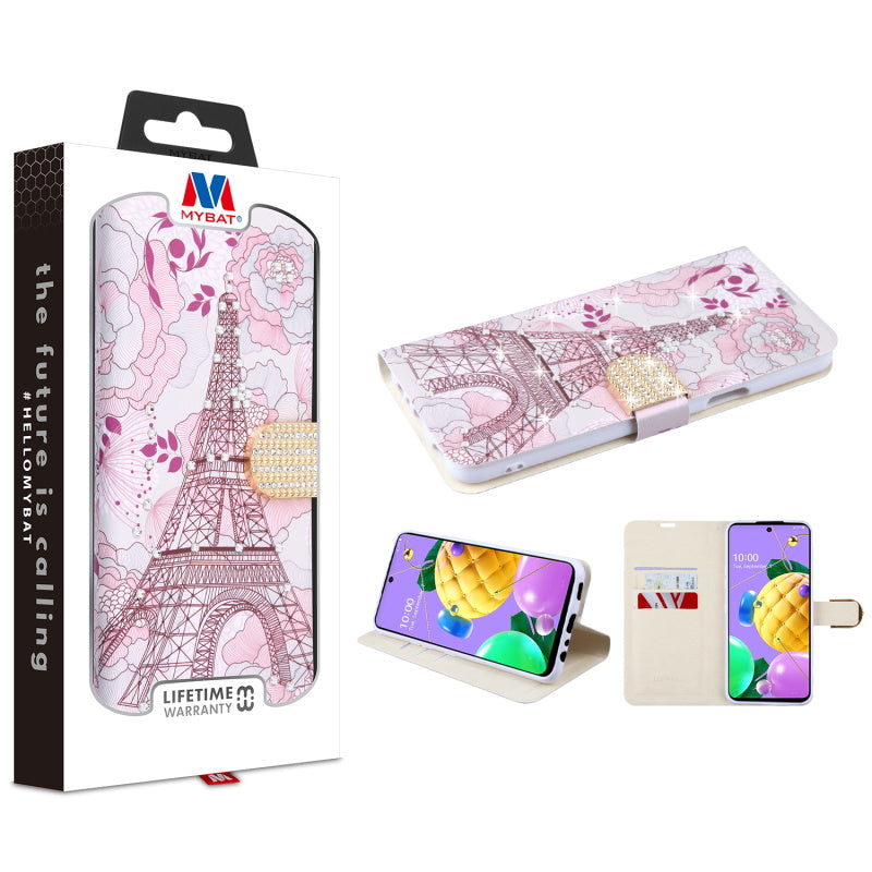 MyBat MyJacket Wallet Diamond Series for LG K53 - Eiffel Tower