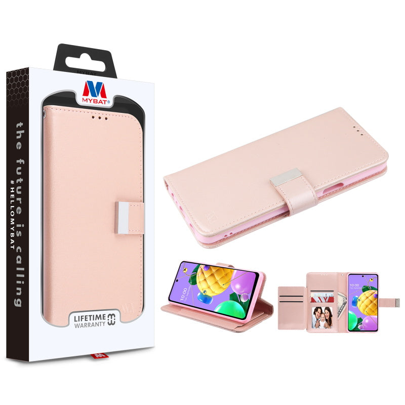 MyBat MyJacket Wallet Xtra Series for LG K53 - Rose Gold