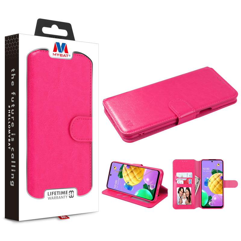 MyBat MyJacket Wallet Element Series for LG K53 - Hot Pink