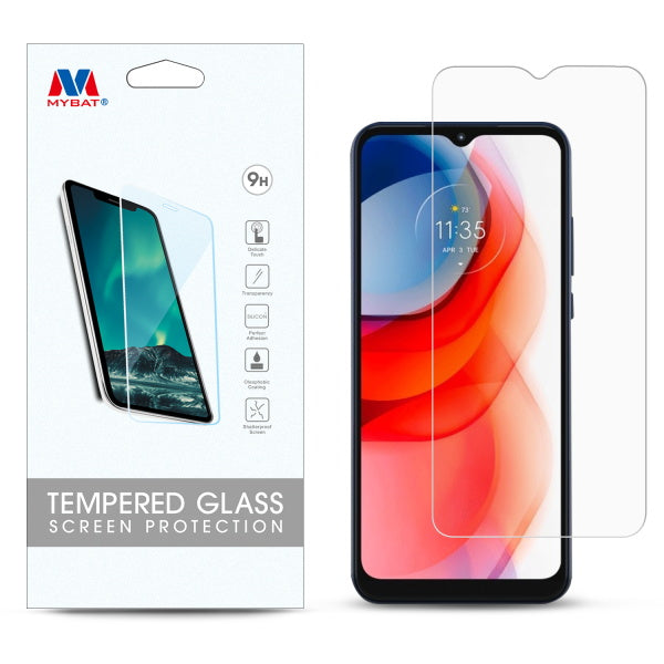 MyBat Tempered Glass Screen Protector (2.5D) for Motorola Moto G Play (2021) - Clear