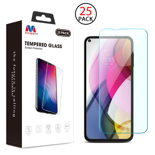 MyBat Tempered Glass Screen Protector (2.5D)(25-pack) for Motorola Moto G Stylus (2021) / Moto G Stylus 5G - Clear