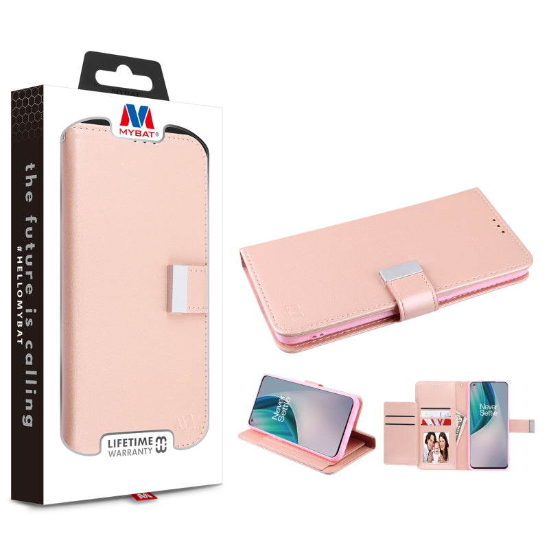 MyBat MyJacket Wallet Xtra Series for Oneplus Nord N10 5G - Rose Gold