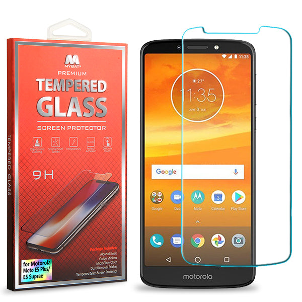 MyBat Tempered Glass Screen Protector (2.5D) for Motorola Moto E5 Plus / Moto E5 Suprae - Clear
