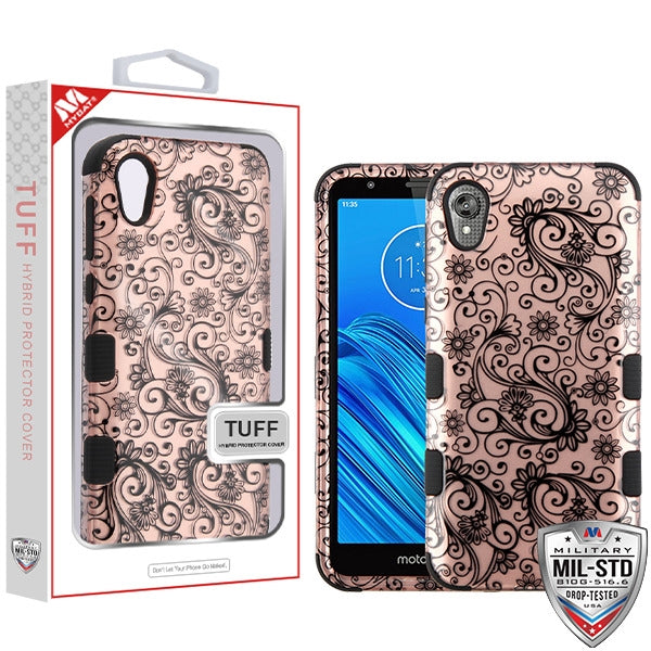 MyBat TUFF Series Case for Motorola Moto E6 - Leaf Clover